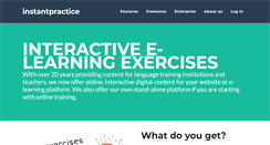 Desktop Screenshot of instant-practice.com