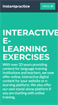 Mobile Screenshot of instant-practice.com